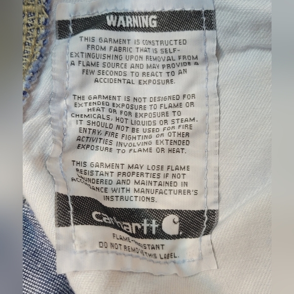 CARHARTT Flame Resistant Original Fit Men's Jeans NWT - Picture 11 of 11